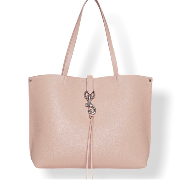 Rebecca Minkoff Handbags - Rebecca Minkoff Megan Pink Leather Tote